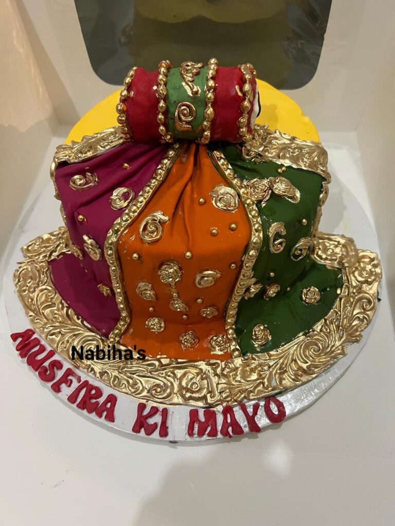 best Customized Mehndi Mayo Cake 2 to 2.5 Pound / Chocolate Fudge