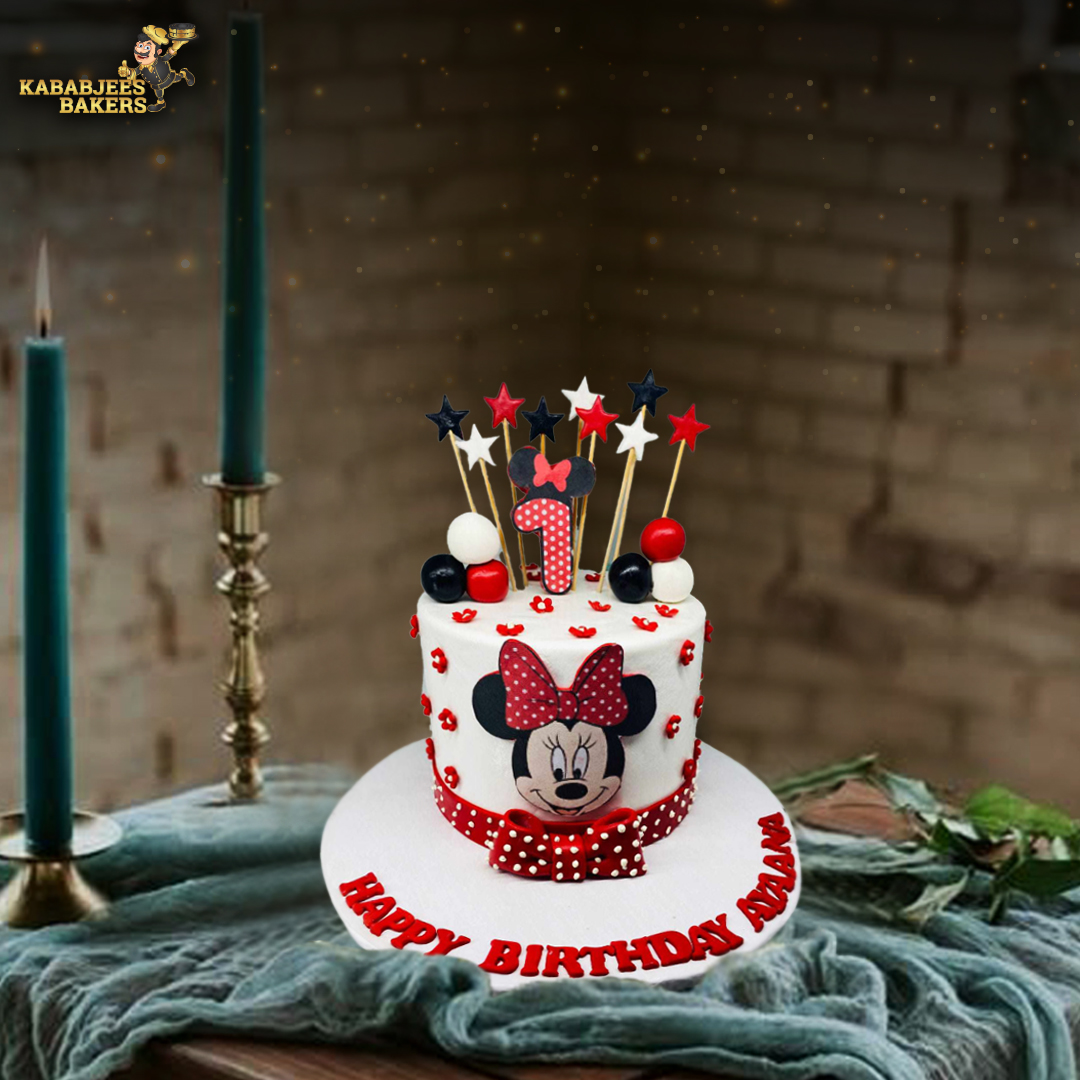 miki mouse customized cake